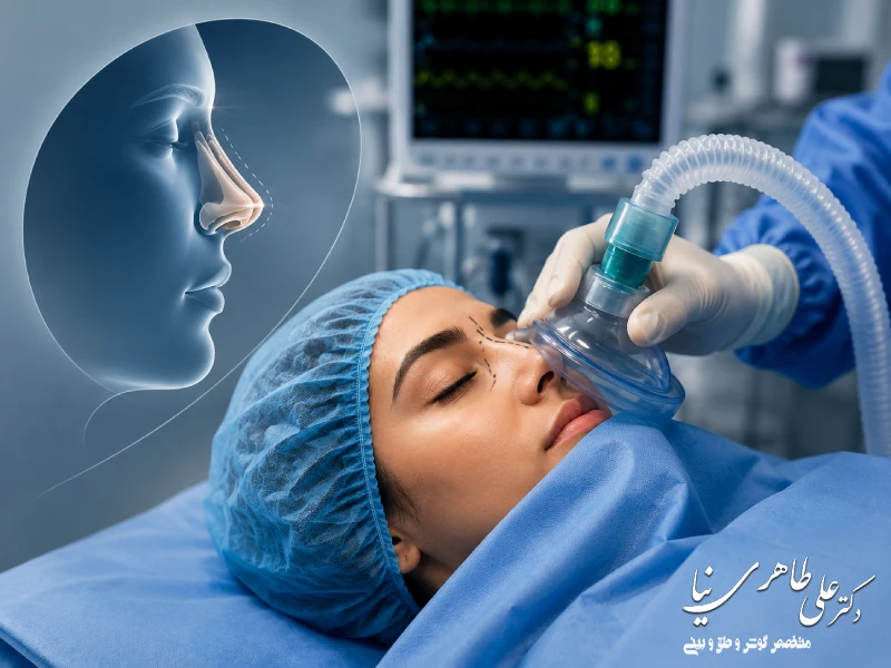 بیهوشی در عمل بینی